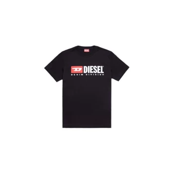 Diesel Denim Division T Shirt - Black 9XX