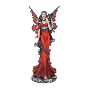 Garnet Fairy Figurine