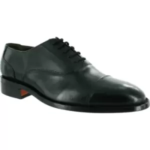 Amblers James Leather Soled Oxford Dress Shoe Black Size 10
