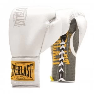 Everlast 1910 Boxing Gloves - WHITE