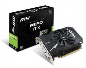 MSI Aero ITX GeForce GTX1050Ti 4GB GDDR5 Graphics Card