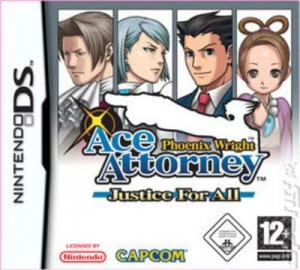 Phoenix Wright Ace Attorney Justice For All Nintendo DS Game