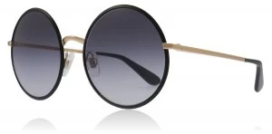 Dolce & Gabbana DG2155 Sunglasses Matte Black / Gold 12968G 56mm