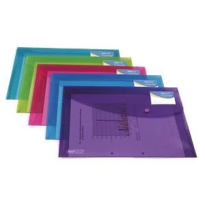 Rapesco ID Popper Wallet Translucent Assorted Pack of 5 0700