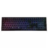 Ducky One2 RGB USB Mechanical Gaming Keyboard Speed Silver Cherry MX Switch UK Layout