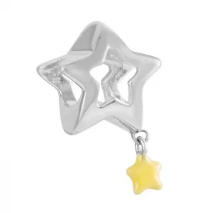 Chamilia Star Bright Charm with Yellow Enamel