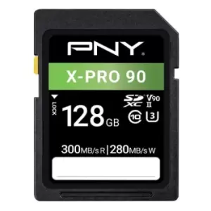 PNY X-PRO 90 128GB SDXC UHS-II Class 10