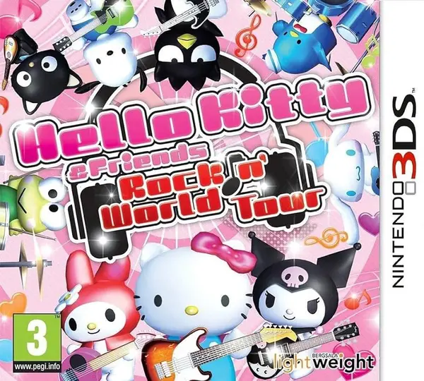 Hello Kitty And Friends Rocking World Nintendo 3DS Game