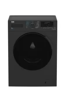 BEKO WDK742421A Bluetooth 7kg Black Washer Dryer