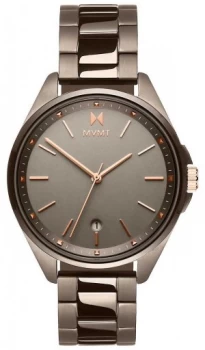 MVMT Womens Coronada Grey Ion-Plated Bracelet Grey Watch