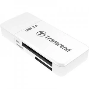 Transcend RDF5W External memory card reader USB 3.0 White