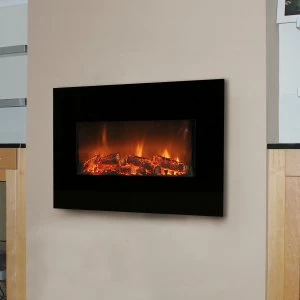 Limitless Flat TV Fire Heater with Remote Control