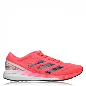 adidas Azero Boston 9 Running Shoes Ladies - Pink/Black