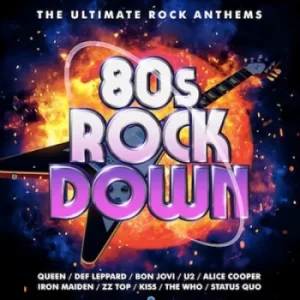 80s Rock Down by Various Artists CD Album