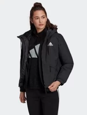 adidas Back To Sport Hooded Insulated Jacket, Pink Size XS Women