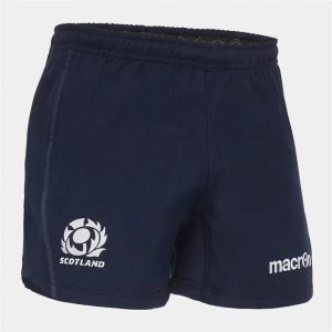 Macron Scotland Training Shorts Mens - Navy