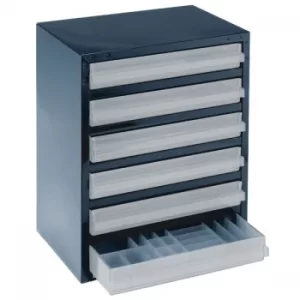 Raaco 137591 6-3 6 Drawer 250 Series Storage Cabinet