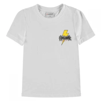 Airwalk Printed T Shirt Junior - Bolt