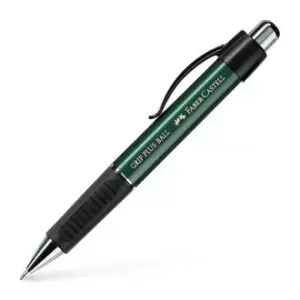 Faber-Castell Office Metallic Green Grip Plus Ball Pen