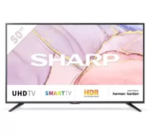 Sharp 50" 4T-C50BJ5KF2FB Smart 4K Ultra HD LED TV