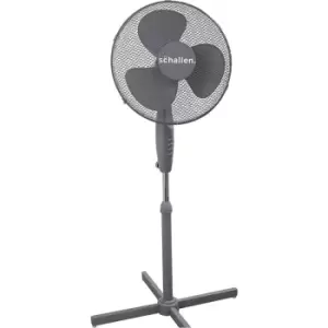 Schallen - 16' Electric Oscillating Floor Standing Tall Pedestal Air Cooling Fan in grey