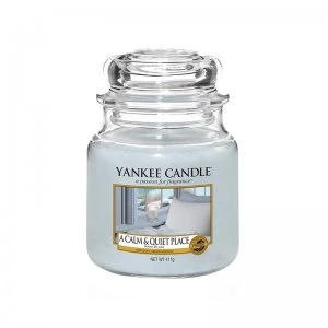 Yankee Candle A Calm & Quiet Place Medium Candle 411g