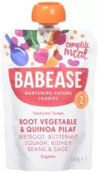 Babease Root Vegetable & Quinoa Pilaf - Organic - 130g x 6