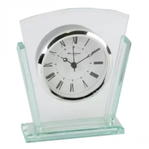 WILLIAM WIDDOP Glass Bezel Mantel Clock