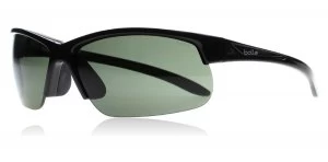 Bolle Breaker Sunglasses Shiny Black KI Polariserade 65mm