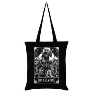 Deadly Tarot The Chariot Tote Bag (One Size) (Black)