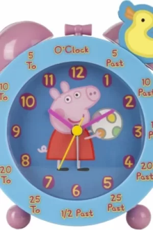 Childrens Character Peppa Pig Time Teacher Alarm Clock PEP124