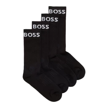Boss 2 Pack Sport Crew Socks Mens - Black