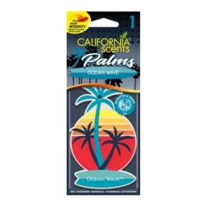California Car Scents Ocean Wave Car Air freshener (Case Of 6)