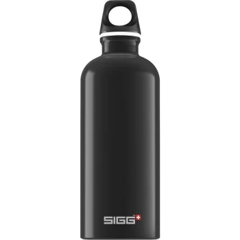 Traveller Water Bottle - 0.6L - Black - Sigg