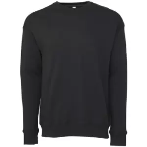 Bella + Canvas Adults Unisex Drop Shoulder Sweatshirt (L) (DTG Dark Grey)