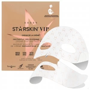STARSKIN VIP Cream de la Crme Instantly Recovering Luxury Cream Coated Sheet Face Mask 18g