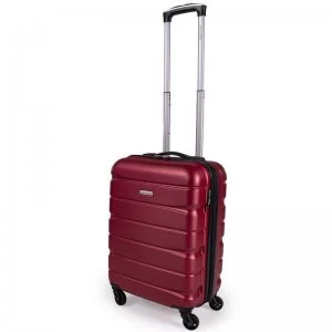 Pierre Cardin Burgundy Trolley Suitcase