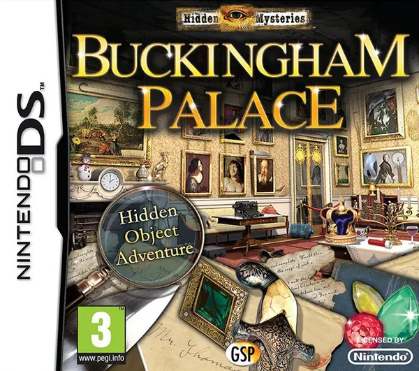 Hidden Mysteries Buckingham Palace Nintendo DS Game