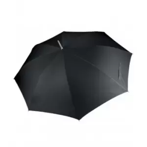 Kimood Automatic Opening Transparent Dome Umbrella (One Size) (Black)