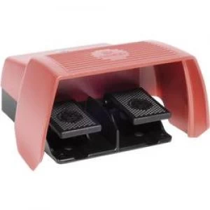 Foot switch 240 V AC 10 A 2 pedal protective cover