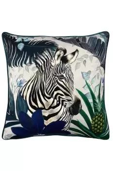 Kala Zebra Printed Cushion