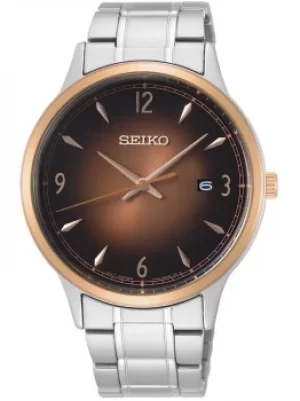 Seiko Mens Brown Bracelet Watch SGEH90P1