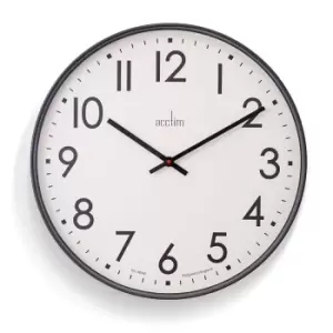 Acctim Ashridge Aston Grey 50cm Wall Clock