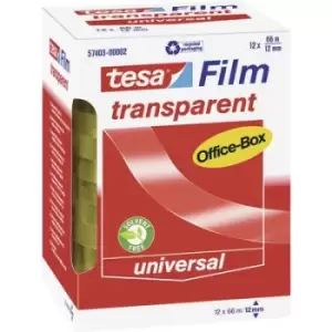 tesa OFFICE-BOX 57403-00002-01 Tesa film Transparent (L x W) 66 m x 12mm 12 pc(s)
