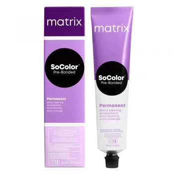 Matrix SoColor Pre-Bonded Permanent Hair Colour, Extra Coverage - 506NA 90ml
