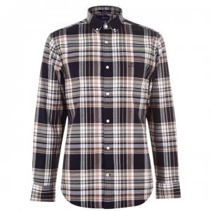 Gant Classic Check Oxford Shirt - Navy 433