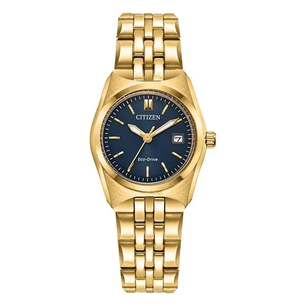 Citizen EW2293-56L Corso Gold Tone Eco-Drive Bracelet Watch - W92139