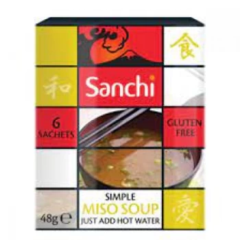 Sanchi Seaweed Miso Instant Soup - (8gx6) x 6
