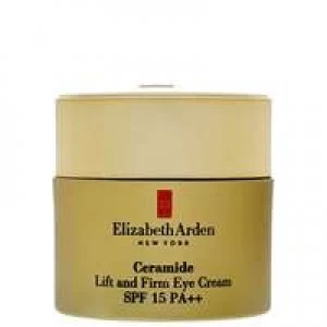 Elizabeth Arden Ceramide Lift And Firm Eye Cream Skincare 0.5oz SPF 15