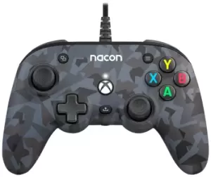 Nacon Pro Compact Xbox & PC Wired Controller - Camo Grey
